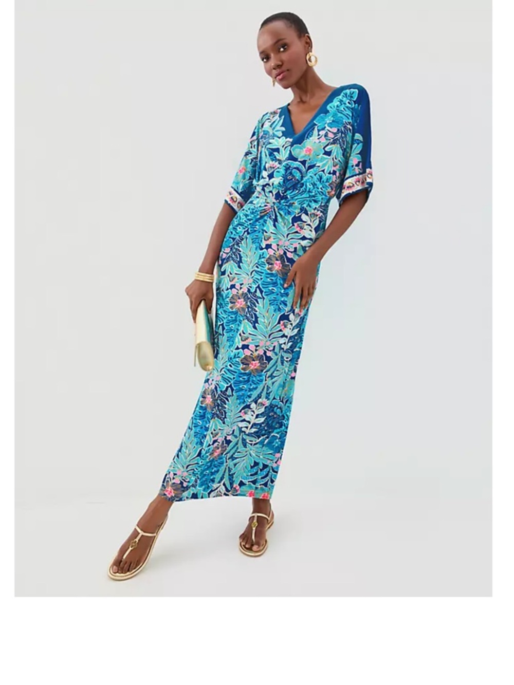 Lilly Pulitzer Adalyn V-Neck Maxi Dress